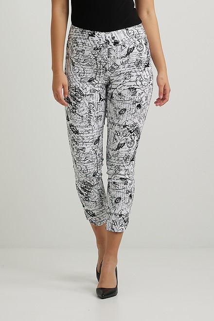 Print Cropped Pant Style 222010