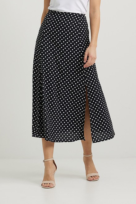 Joseph Ribkoff Polka Dot Skirt Style 222062