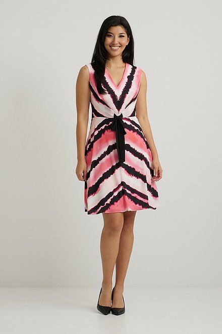 Joseph Ribkoff Abstract Print Dress Style 222104