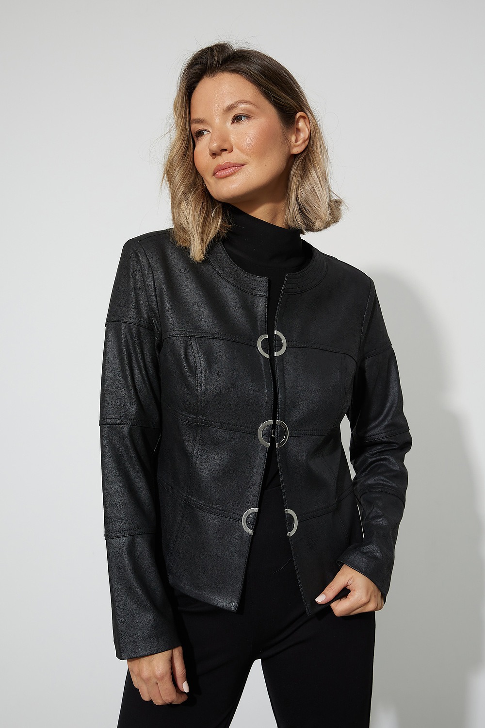 Joseph Ribkoff jackets & blazers style 222900. Noir