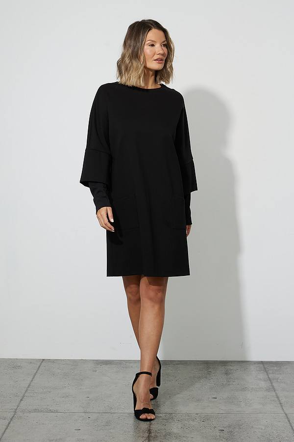 Joseph Ribkoff Mini Dress Style 223111. Black