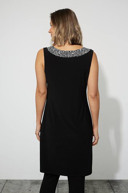 Joseph Ribkoff Two-Piece Dress Style 223112. Black/white. 4