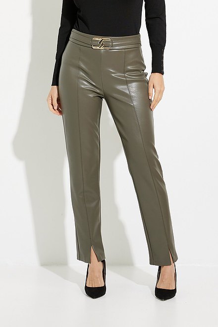 Joseph Ribkoff Faux Leather Pants Style  223131