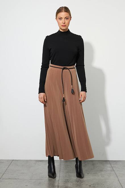 Pleated Culotte Pant Style 223236
