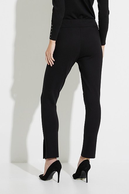 Joseph Ribkoff Pull-On Pants Style 223309. Black. 3
