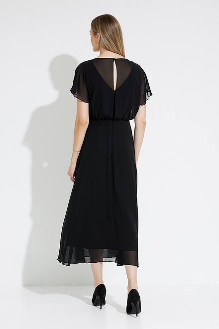 Joseph Ribkoff Floor-Length Dress Style 223734. Black. 2