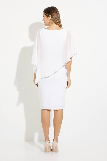 Dress with Asymmetric Hem Style 223762. Vanilla 30. 3