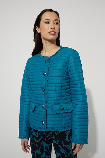 Quilted Puffer Coat Style 223908