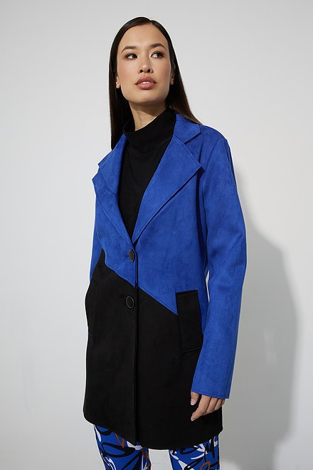 Color-Blocked Coat Style 223911