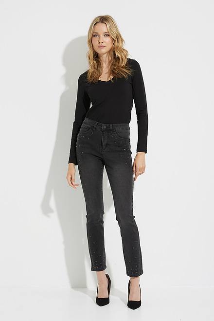 Joseph Ribkoff Studded Jeans Style 223925