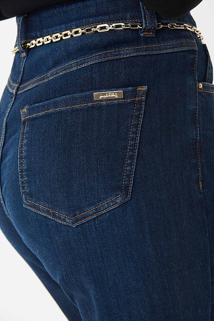Joseph Ribkoff High-Rise Jeans Style 223939. Indigo. 5