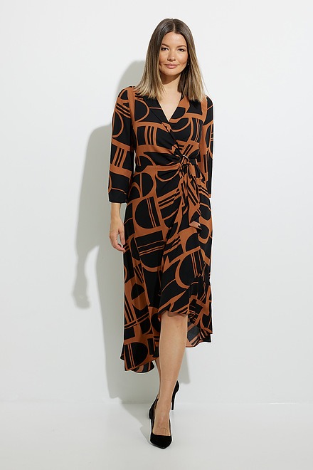 Joseph Ribkoff Abstract Wrap Dress Style 224086