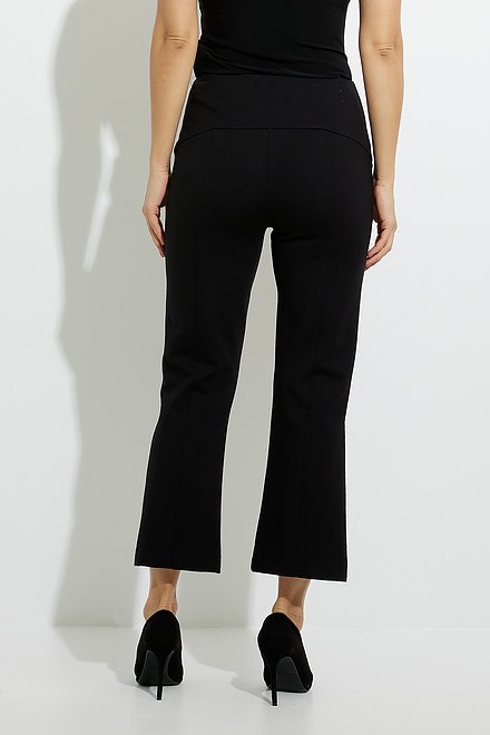 Joseph Ribkoff Flared Pants Style 224155. Black. 2