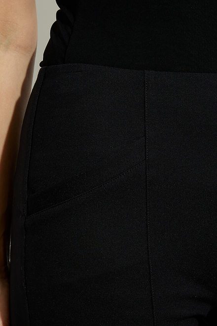 Joseph Ribkoff Flared Pants Style 224155. Black. 4