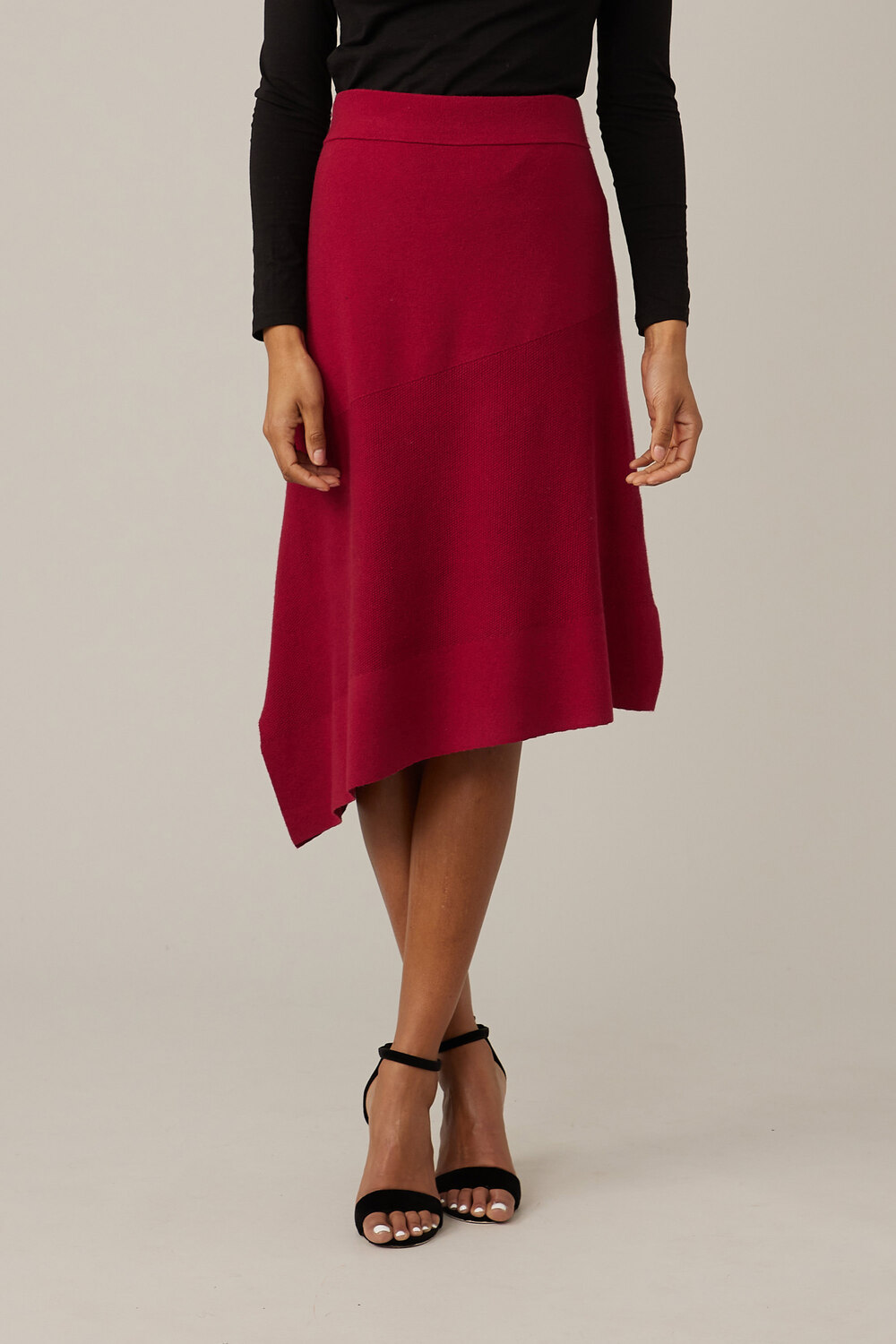 Emproved Knit Skirt Style A2234. Ruby