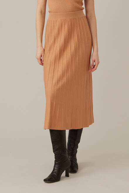 Emproved Pleated Skirt Style H2229 . Toast
