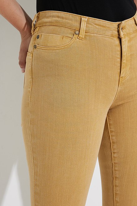 Hugger Ankle Skinny Jeans Style LM2545WF. Gold Honey . 4