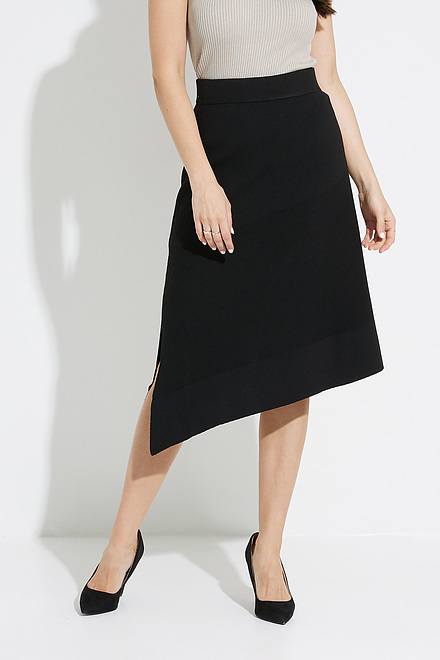 Emproved Knit Skirt Style A2234. Black. 2