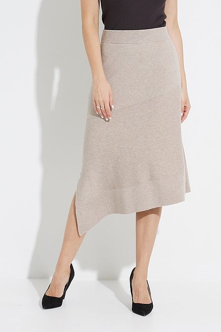 Emproved Knit Skirt Style A2234. Oat
