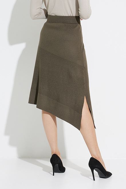 Emproved Knit Skirt Style A2234. Olive . 2