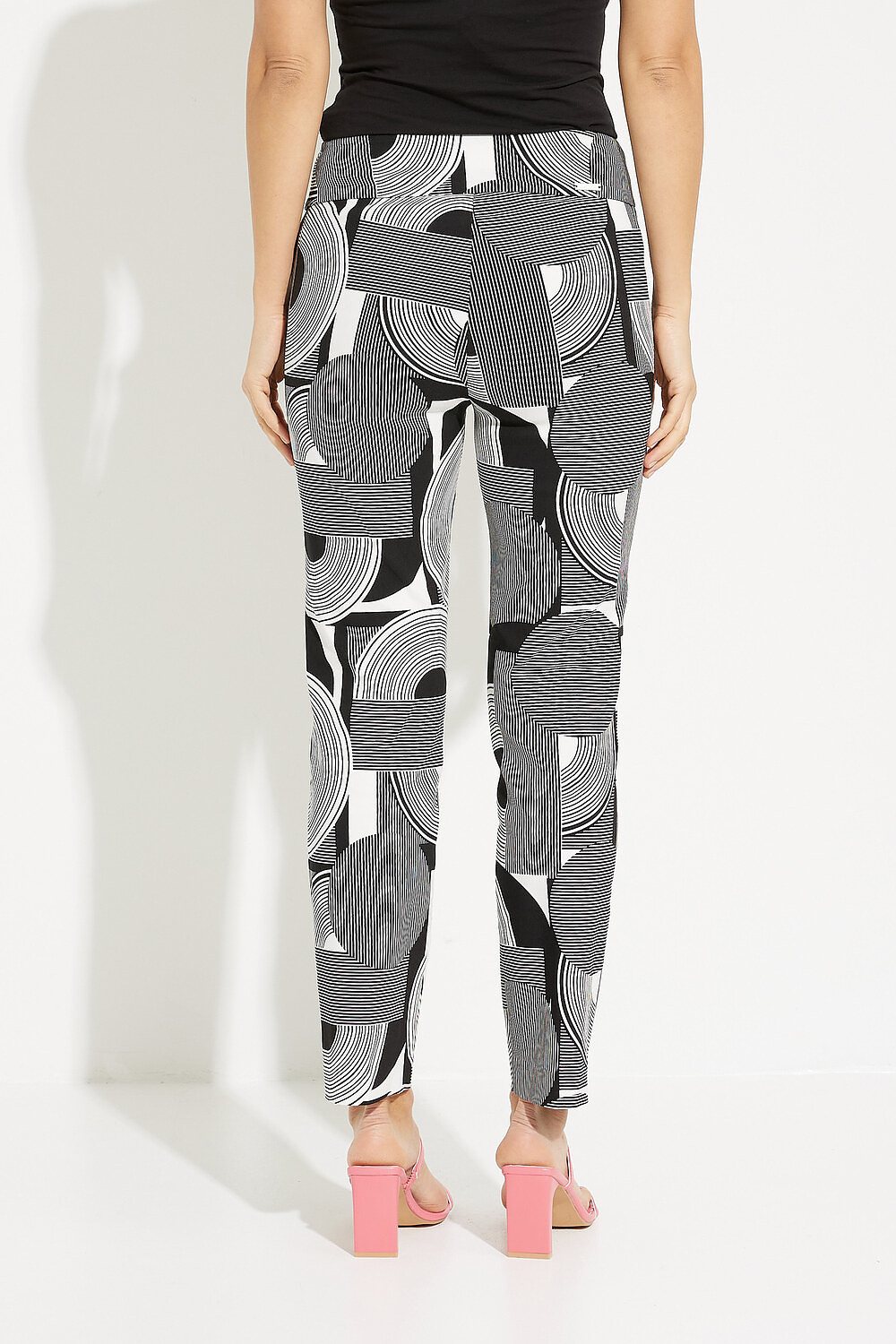 Geometric Cropped Pants Style 231270 | 1ère Avenue
