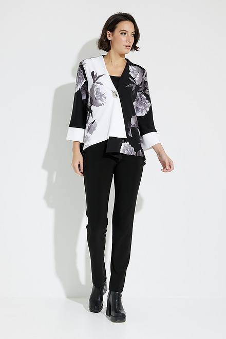 Floral Graphic Jacket Style 231753. Black/multi. 5