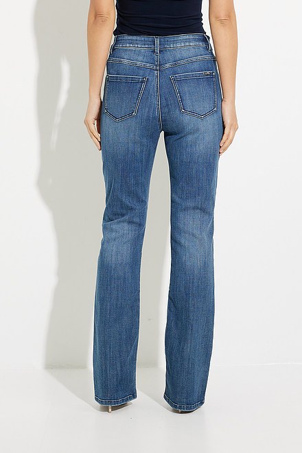 High-Rise Bootcut Jeans Style 231918. Denim Medium Blue. 2