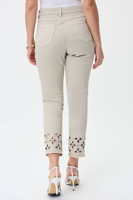 Cut-Out Detail Pants Style 231960. Moonstone. 4