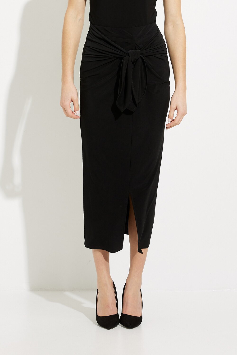 Pleated Skirt Style 231168. Black