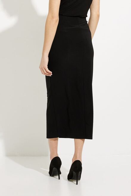 Pleated Skirt Style 231168. Black. 2
