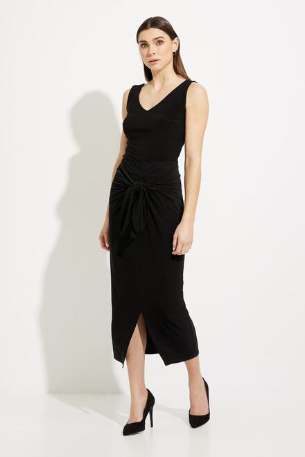 Pleated Skirt Style 231168. Black. 5