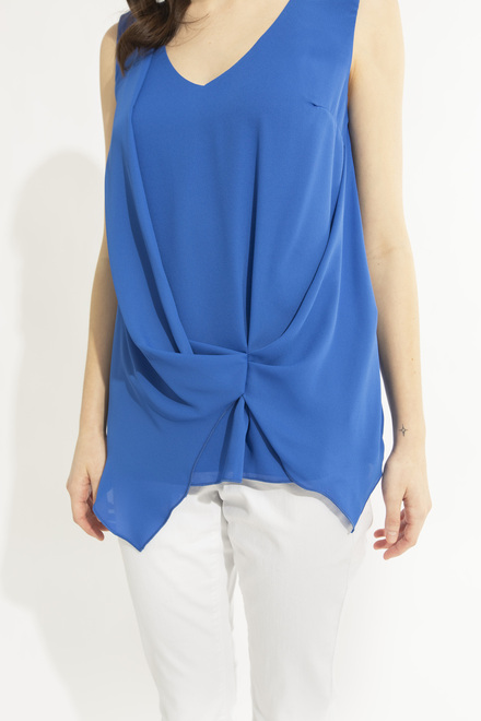 Pleated Front Top Style 231182. Oasis. 3