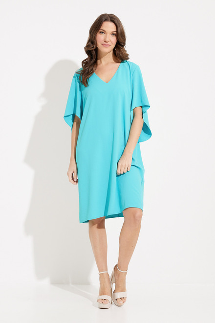 Draped Sleeves Shift Dress Style 231203. Palm springs