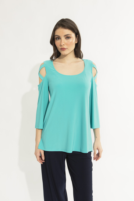 Cut-Out Shoulder Top Style 231216. Palm Springs. 5