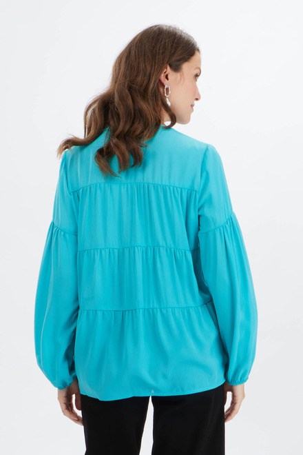 Long-Sleeve Button Up Blouse Style 231237. Palm Springs. 2