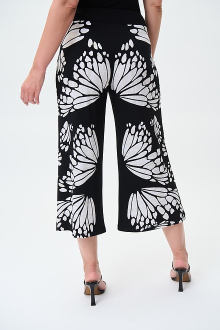 Butterfly Motif Pant Style 231296. Black/beige/cream. 3