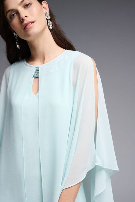 Two-Piece Long-Sleeve Dress Style 231705. Opal. 5