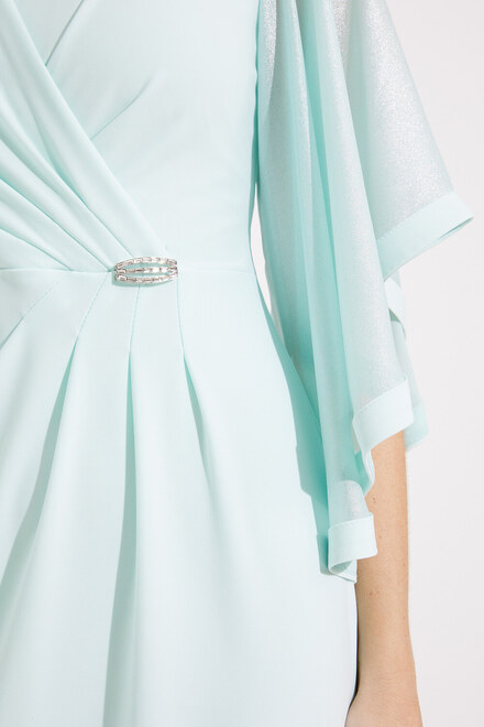 Wrap Dress Style 231747. Opal. 4