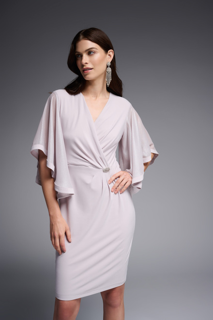 Wrap Dress Style 231747. Mother Of Pearl. 5