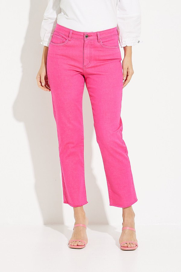 Flared Leg Jeans Style 231925. Dazzle Pink