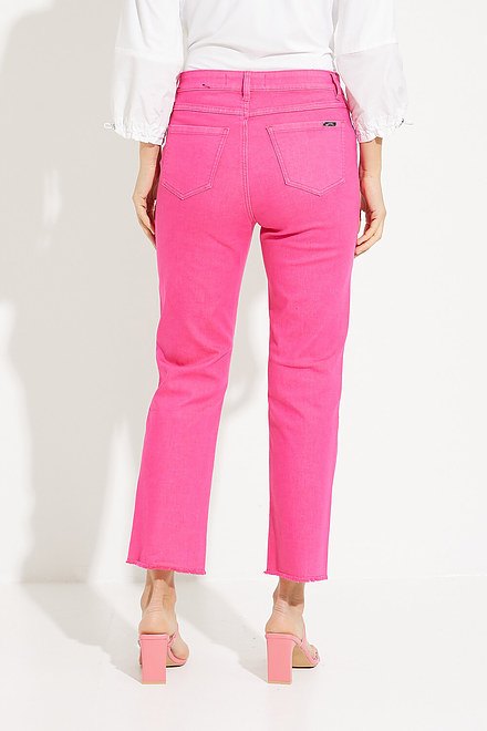 Flared Leg Jeans Style 231925. Dazzle Pink. 2