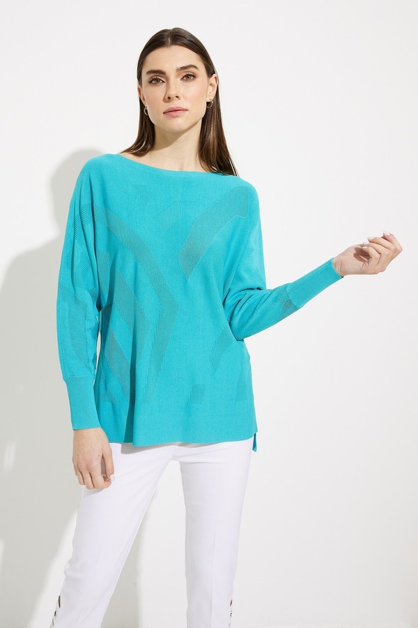 Textured Knit Top Style 231950. Palm Springs