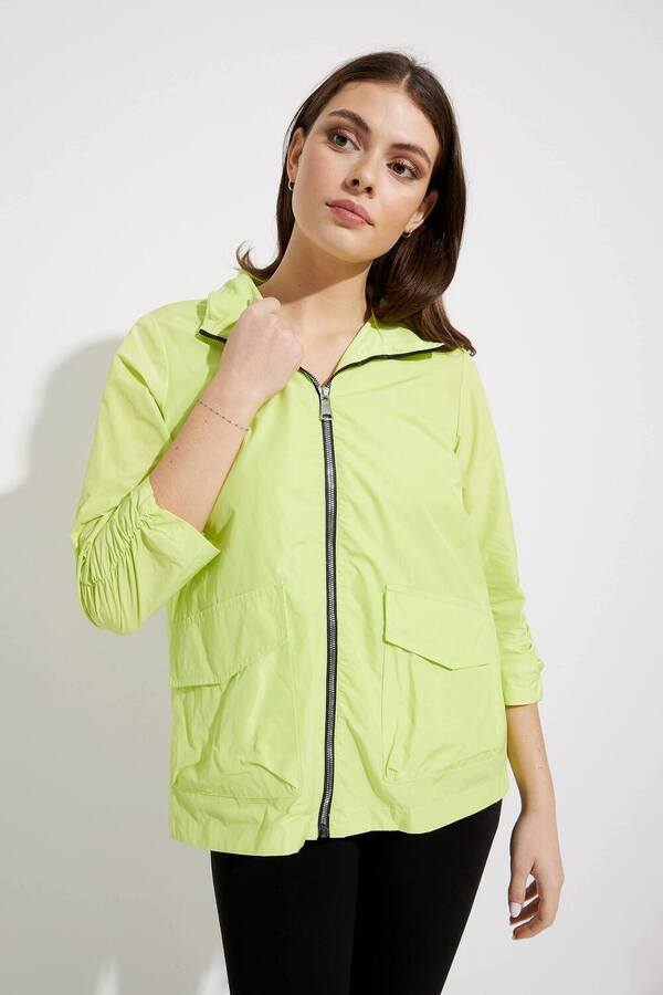 Zip Front Jacket Style 232009. Exotic Lime