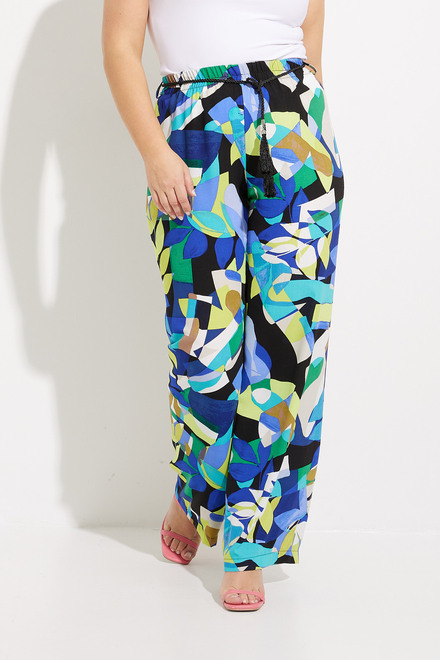 Abstract Print Pants Style 232082