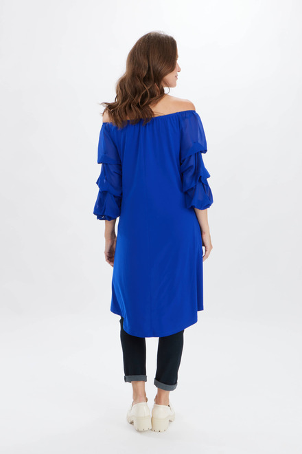 Cold Shoulder Tunic Style 232136. Royal Sapphire 163. 2