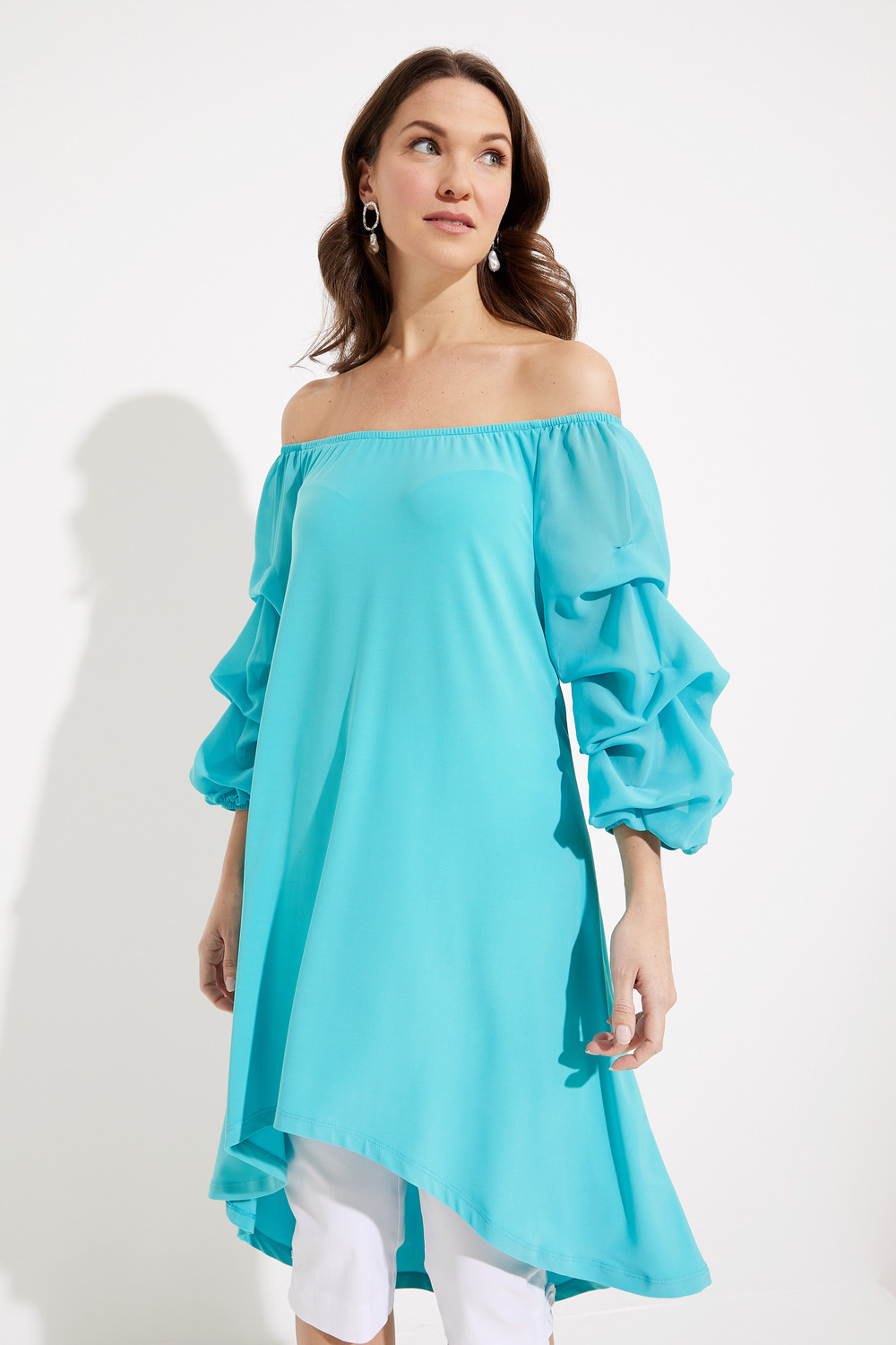 Cold Shoulder Tunic Style 232136. Palm Springs