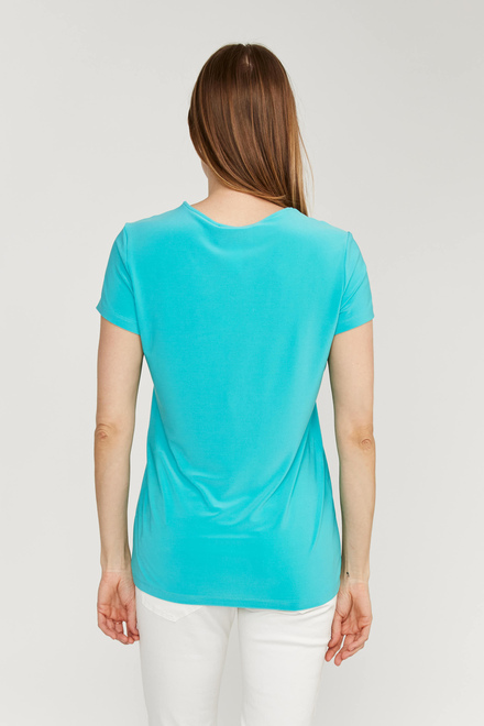 Knotted Neckline Top Style 232144. Palm Springs. 2