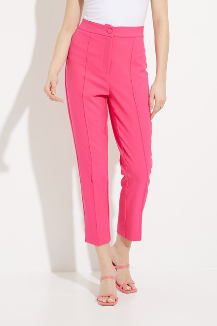 Pintuck Detail Pants Style 232222. Dazzle pink