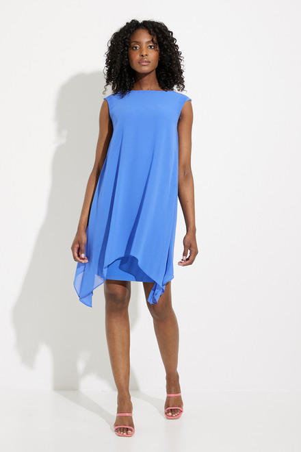 Chiffon Overlay Dress Style 232237