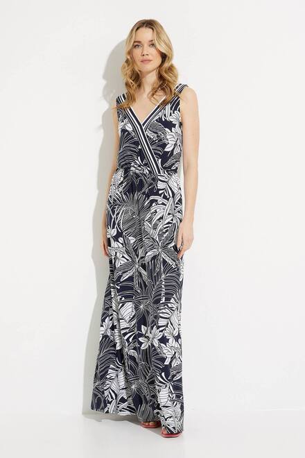 Palm Print Maxi Dress Style 232274
